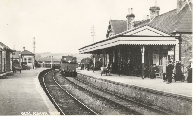 Bere Alston station around 1898