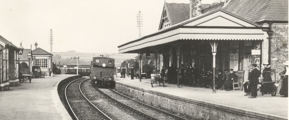 Bere Alston station around 1898