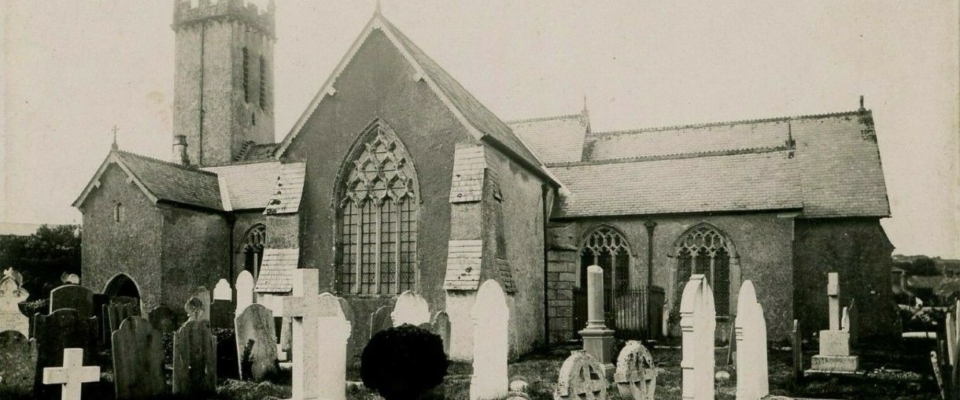 Bere Ferrers St.Andrew’s early C20 card njo1