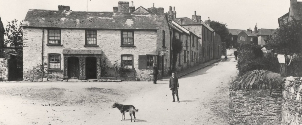 Bere Ferrers old shop and Quay about 1921