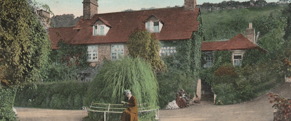 Passage Inn – ‘Old Ferry Inn’ opposite Calstock early C20 pc