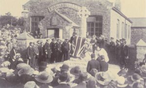 Unveiling Bere Alston War memorial July 1921 a