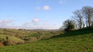 View to Hawcombe